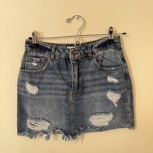 Denim Skirt